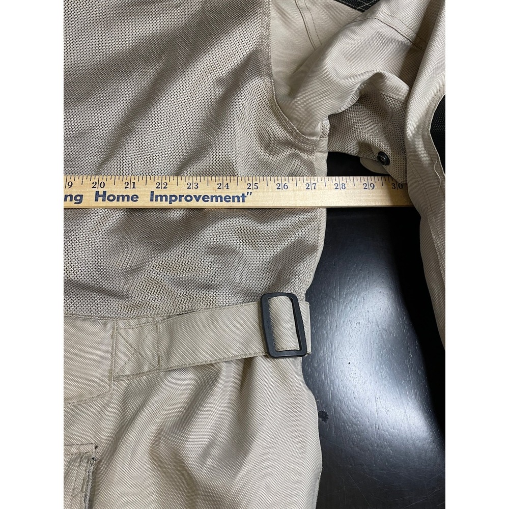 BILT Explorer Air Mesh Motorcycle Jacket & Pants Suit Set Men's 3XL / 40W Tan - Picture 6 of 13